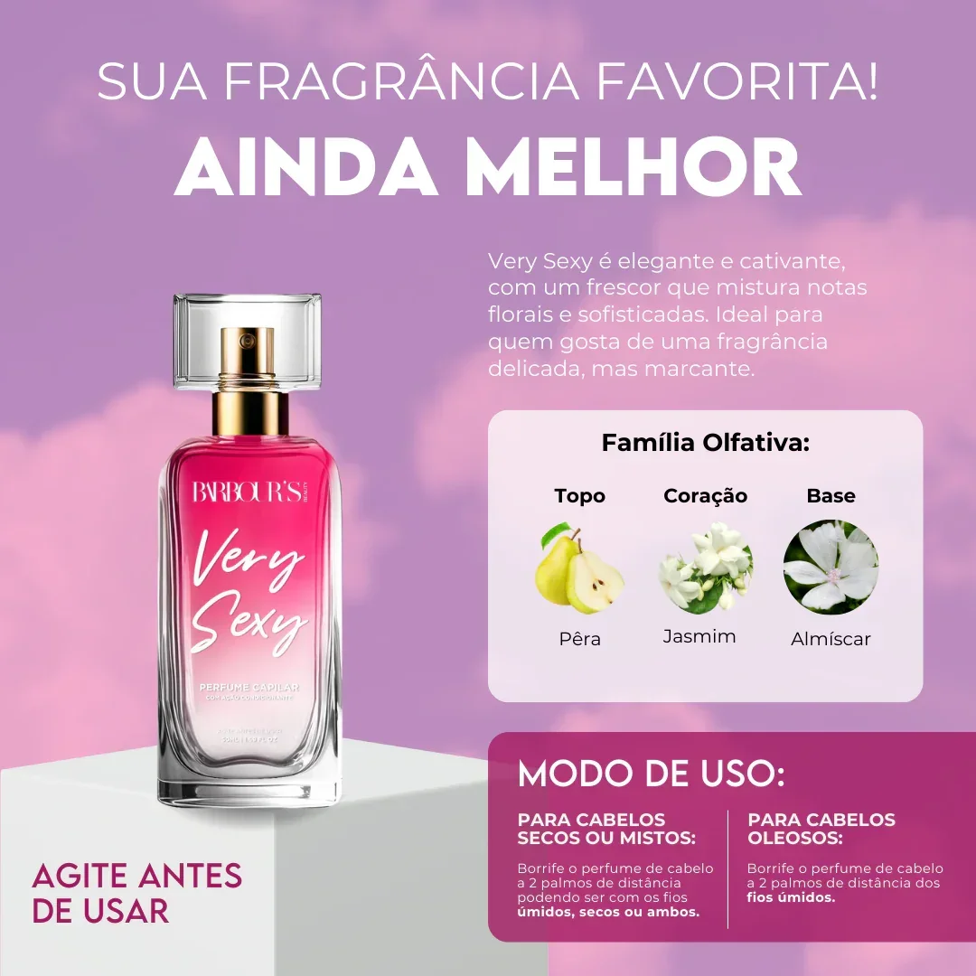 Kit 2 Perfumes de Cabelo - Alter Ego e Very Sexy - Image 6