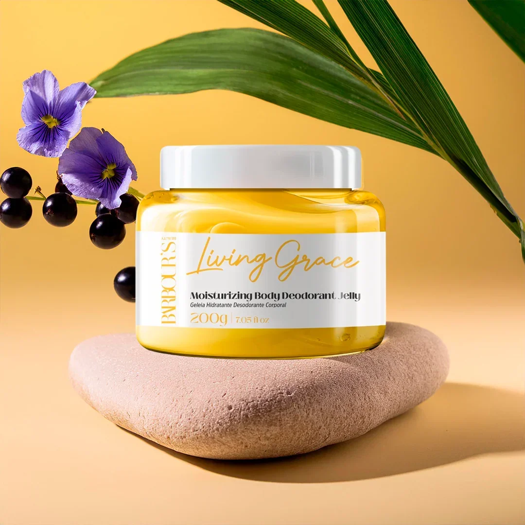 Kit Geleia Hidratante Desodorante Corporal Celestial, Living Grace e My Sweet Delight 200g - Image 3