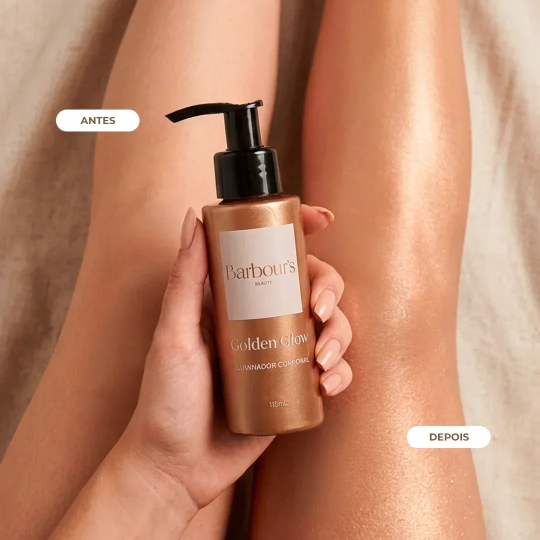 Kit Glow - Golden Glow Iluminador Hidratante e Shimmer Body Splash Golden Tropic Glow - Image 3