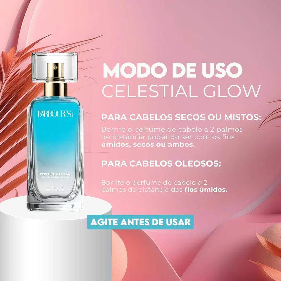 Perfume para cabelo Celestial Glow / finalizador termoativo - Image 4