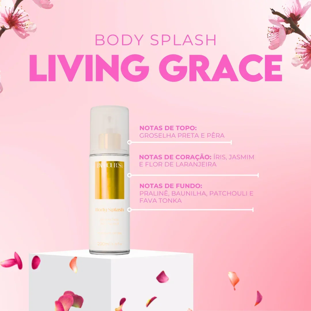 Kit 3 Body Splash Desodorante Colônia 200ml - Very Sexy, Alter Ego e Living Grace - Image 4